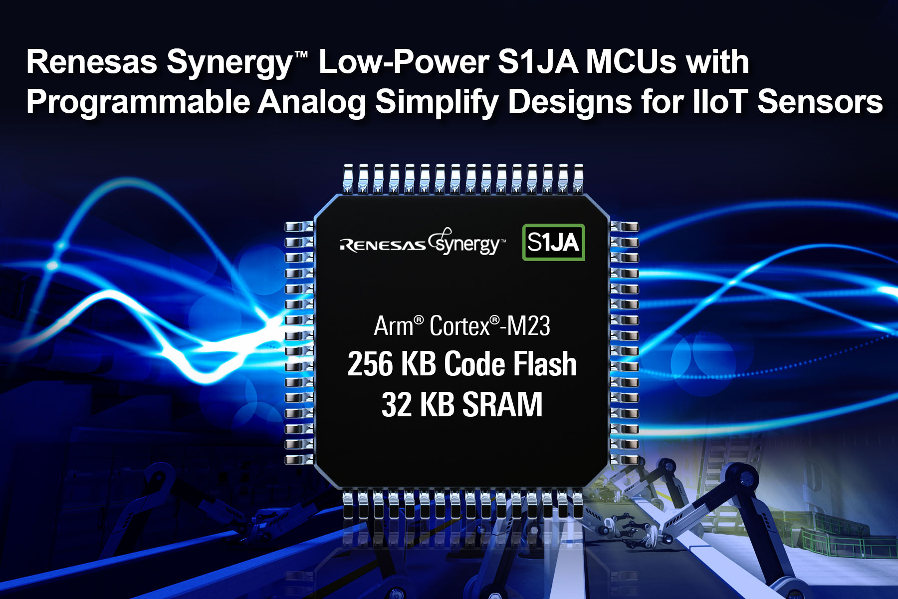 S1JA MCUs with 48MHz Arm Cortex M23 for Low Power Industrial IoT Sensor Applications Components101